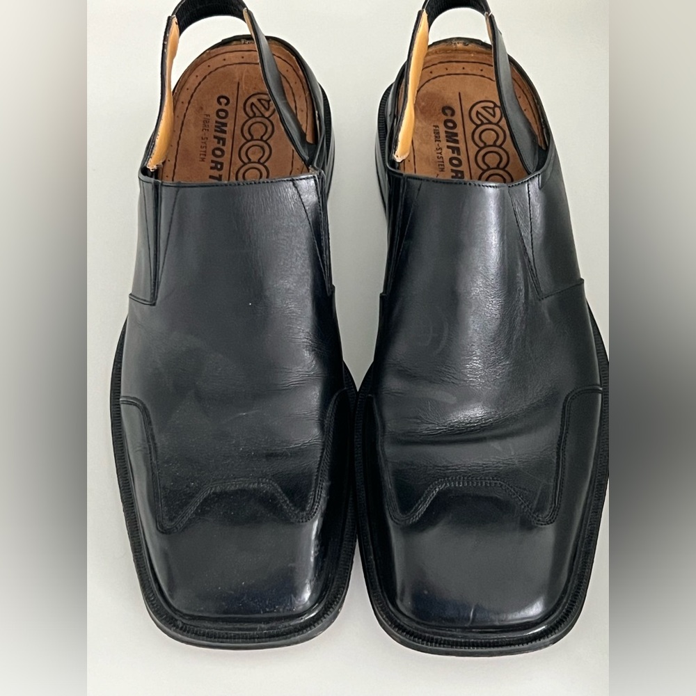 Men’s Ecco Comfort Leather sling back Loafers - Size 8.5